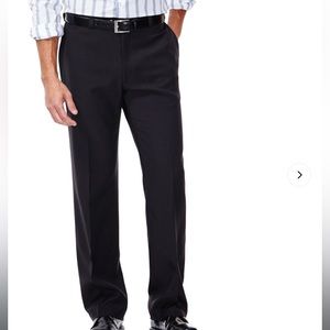 HAGGAR Clothing | Classic Fit | ECLO Stria | Men’s Dress Pant | Size 34 x 30